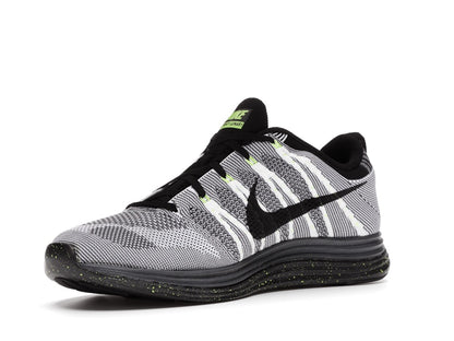 Nike Flyknit Lunar1+ White Black Volt