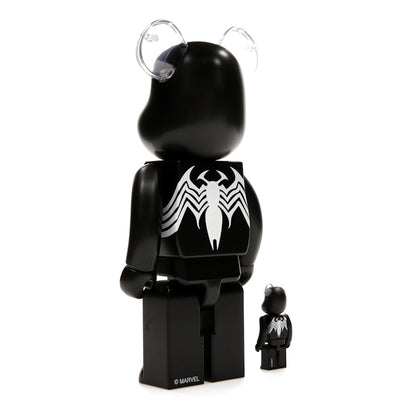 Bearbrick x Marvel Spider-Man Black Costume 100% & 400% Set