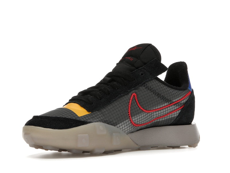 Nike Waffle Racer 2X Black Solar Flare University Red (Women's)