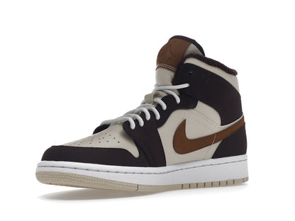 Jordan 1 Mid SE Brown Basalt Oatmeal (Women's)