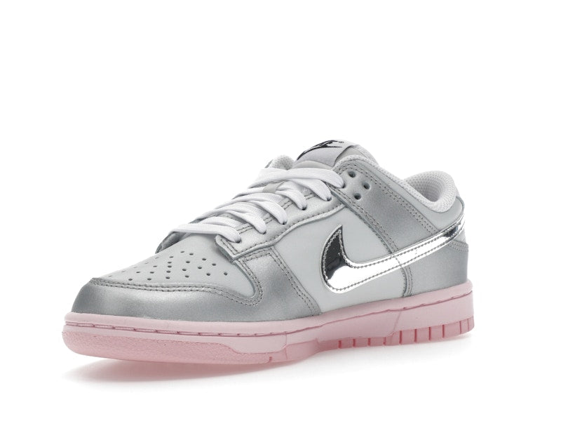 Nike Dunk Low LX Metallic Silver Pink Foam (Women's)
