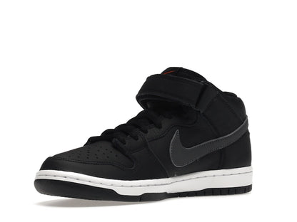 Nike SB Dunk Mid ISO Orange Label Black Dark Grey