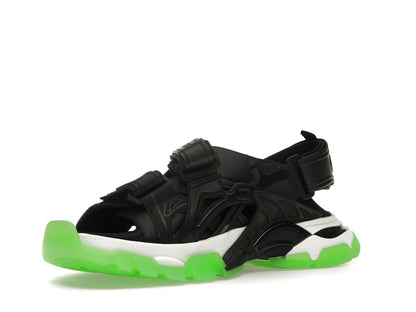 Balenciaga Track Sandal Black White Green