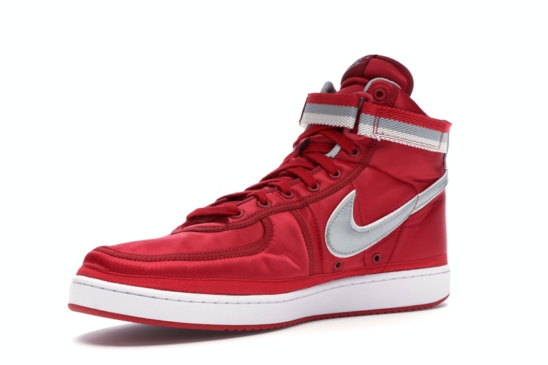Nike Vandal High Supreme University Red Metallic Silver