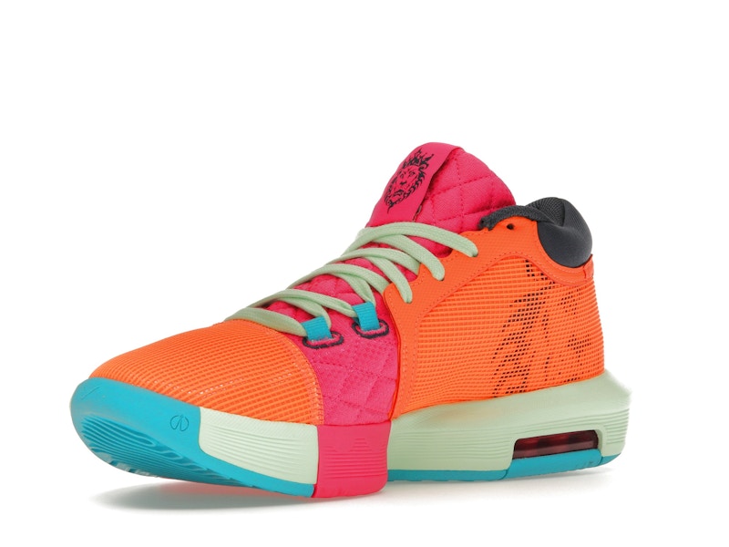 Nike LeBron Witness 8 Total Orange Laser Fuchsia