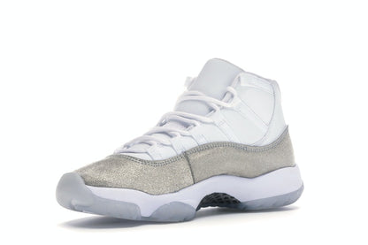 Jordan 11 Retro White Metallic Silver (Women's)