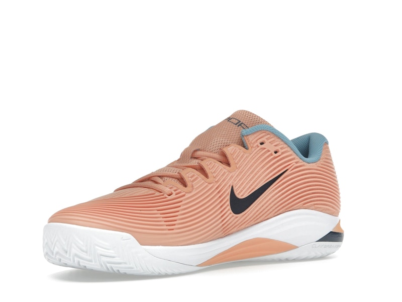 Nike Court Vapor 12 Clay Apricot Agate White Denim Turquoise Obsidian