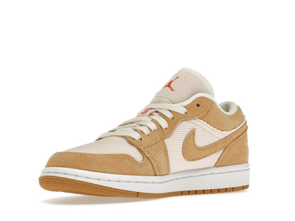 Jordan 1 Low SE Twine Orange Quartz Corduroy (Women's)
