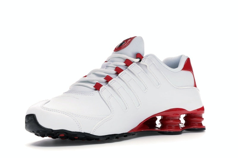 Nike Shox NZ White University Red