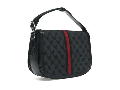 Gucci x Balenciaga The Hacker Project Medium Shoulder Bag Black