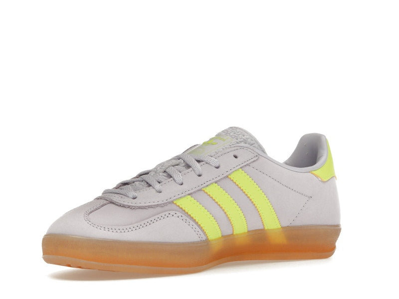 adidas Gazelle Indoor Silver Dawn Solar Yellow (Women's)