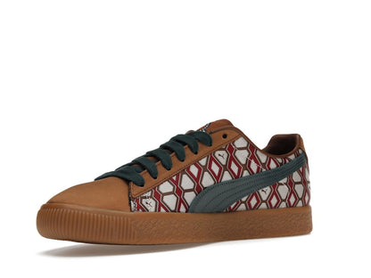 Puma Clyde Tassle Dapper Dan Frair Brown