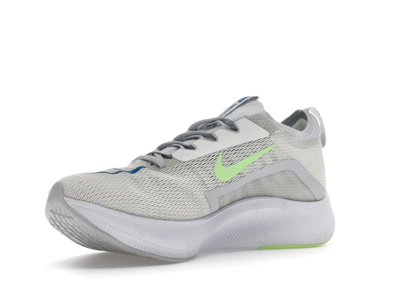 Nike Zoom Fly 4 Summit White Imperial Blue Lime Glow