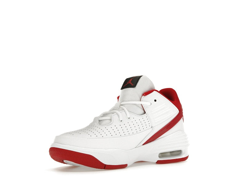 Jordan Max Aura 5 White Black Gym Red (GS)