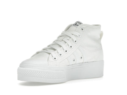 adidas Nizza Platform Mid Cloud White (Women's)