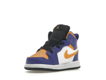 Jordan 1 Mid Lakers (2022) (TD)