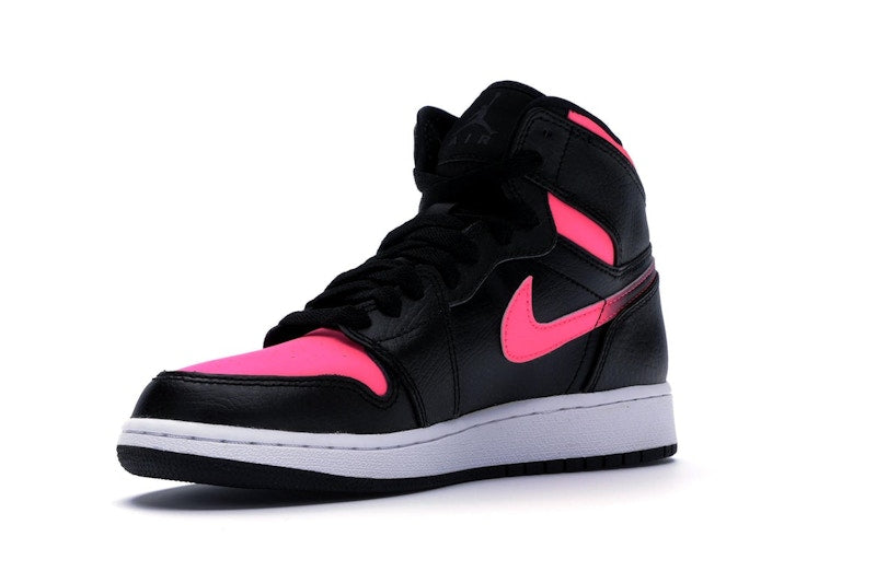 Jordan 1 Retro High Black Hyper Pink (GS)