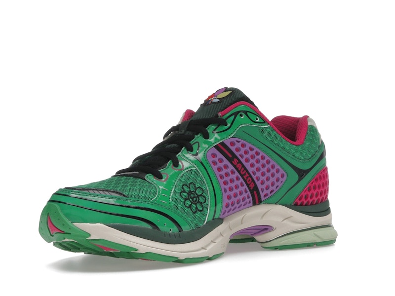 Saucony ProGrid Triumph 4 Jae Tips Flowers Grow Uptown Sugar Maple