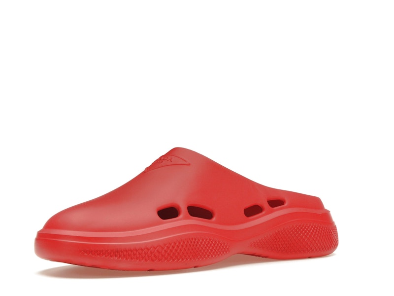 Prada Foam Rubber Mule Red