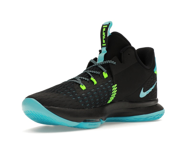 Nike LeBron Witness 5 Black Light Blue Fury