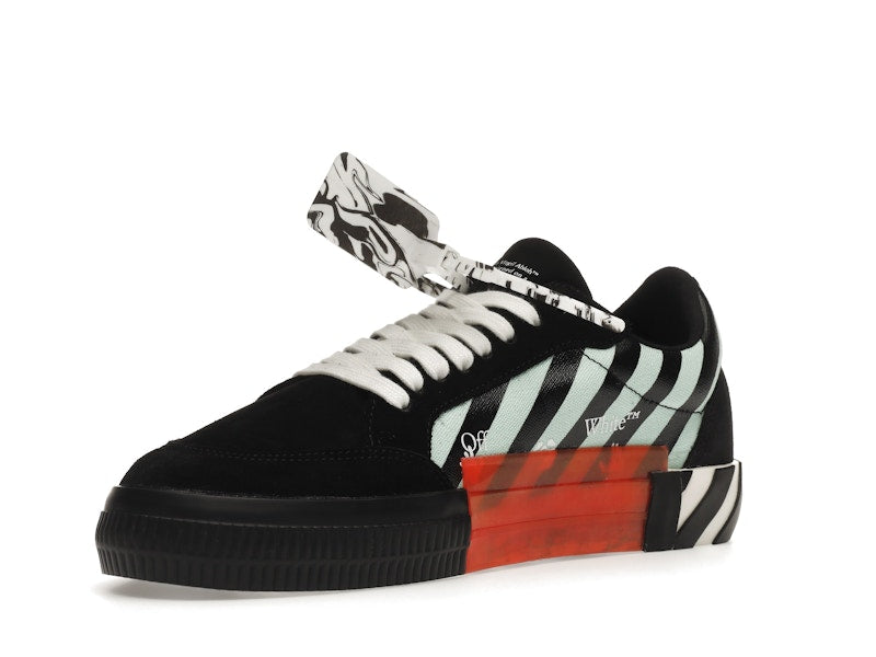 OFF-WHITE Vulc Low Black Blue Arrow