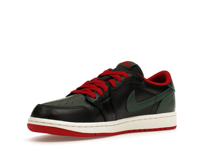 Jordan 1 Retro Low OG Gorge Green Varsity Red (Women's)