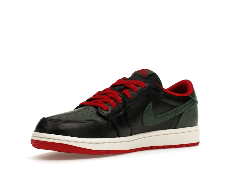 Jordan 1 Retro Low OG Gorge Green Varsity Red (Women's)