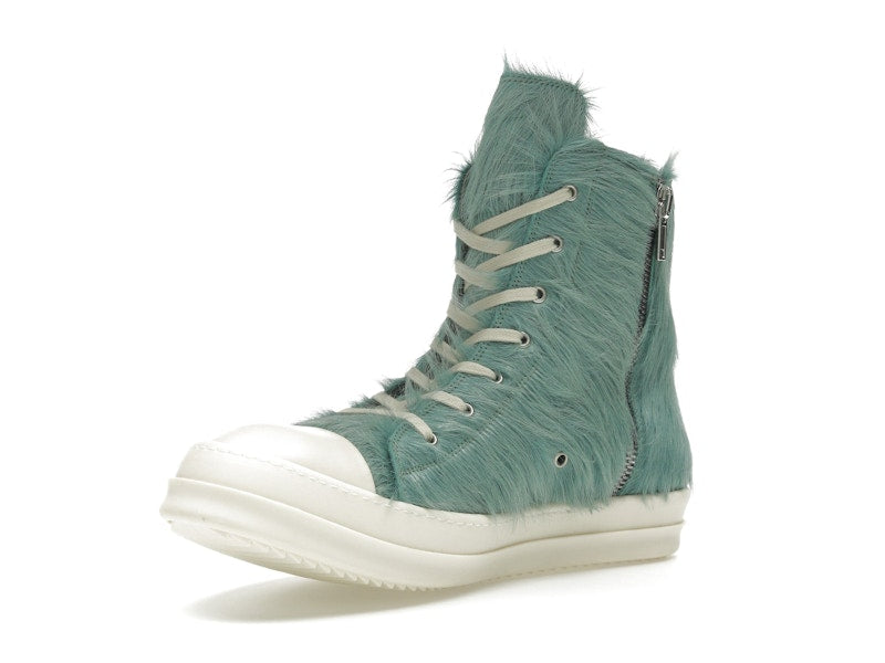 Rick Owens Strobe High Pony Hair Aqua