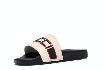 Gucci Stripe Slide White