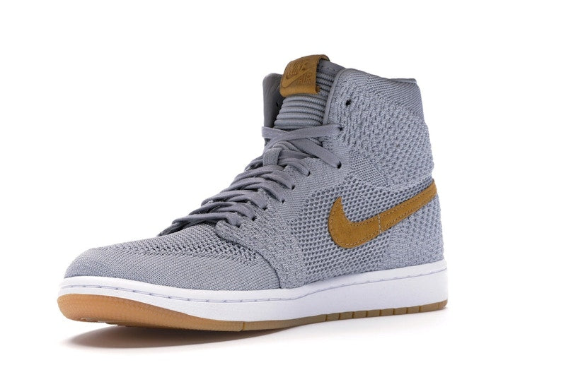 Jordan 1 Retro High Flyknit Wolf Grey