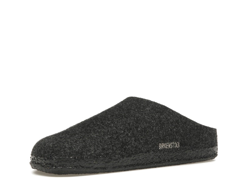 Birkenstock Zermatt Shearling Clog Wool Felt Anthracite