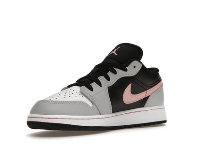 Jordan 1 Low Black Grey Pink (GS)