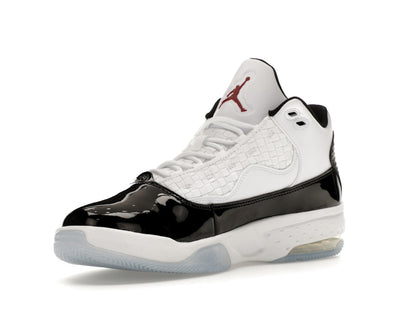 Jordan Max Aura 2 White Black Gym Red