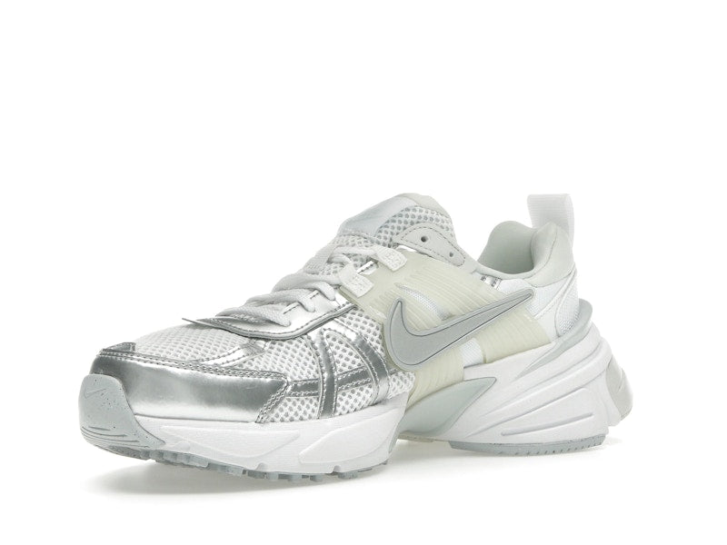 Nike V2K Run Metallic Silver White (Women's)
