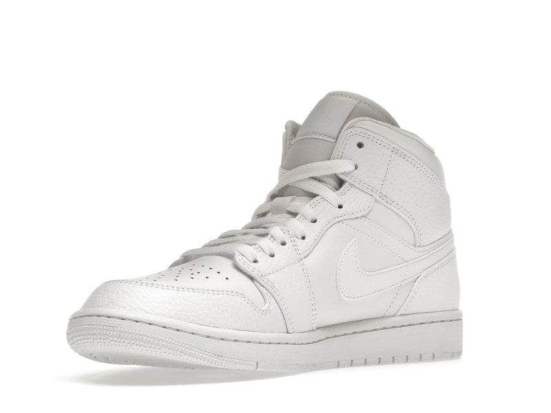 Jordan 1 Mid Triple White 2.0 (2020)