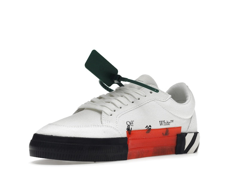 OFF-WHITE Vulc Low Canvas White Black SS22
