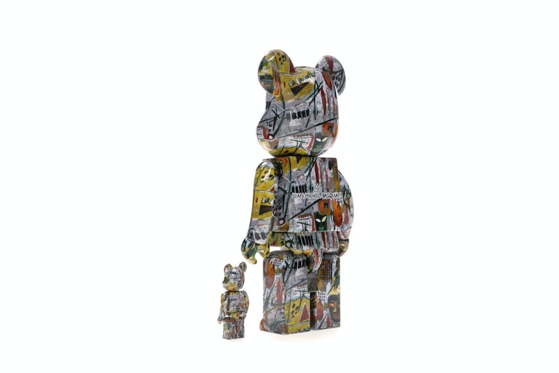 Bearbrick Jean-Michel Basquiat 100% & 400% Set Multi