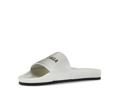 Balenciaga Pool Slide White Black (Women's)