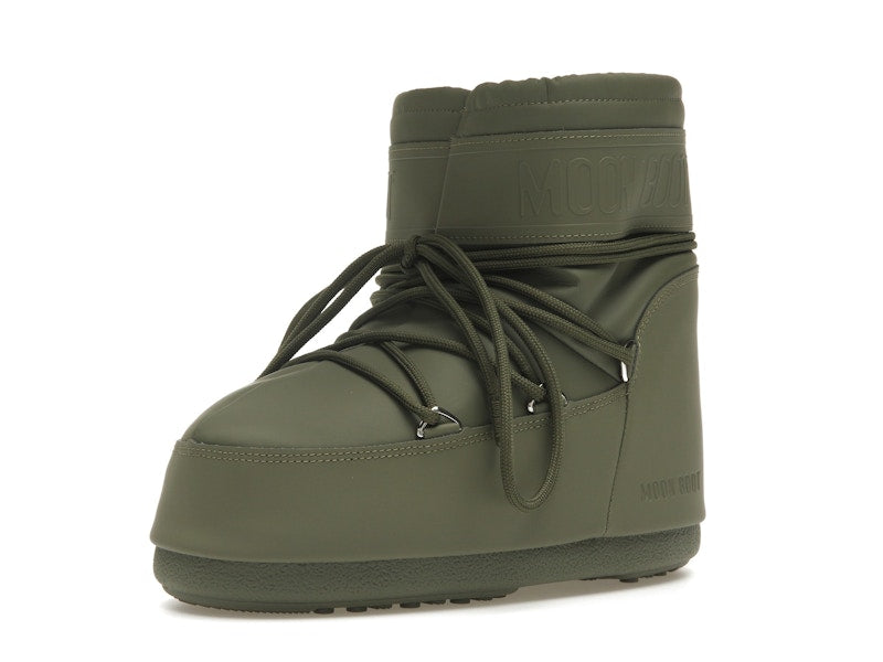 Moon Boot Icon Rubber Low Boot Khaki