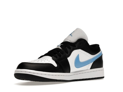 Jordan 1 Low Black University Blue White (Women's)