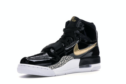 Jordan Legacy 312 Black Gold Patent