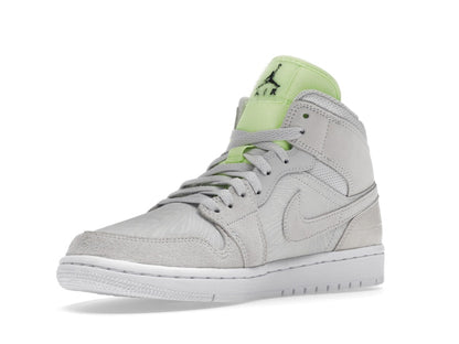 Jordan 1 Mid Vast Grey Ghost Green (Women's)