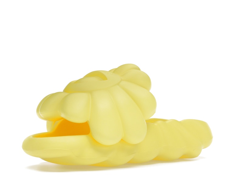 Takashi Murakami Ohana Full-Bloom Slide Blazing Yellow