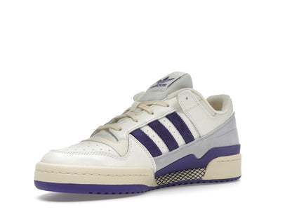 adidas Forum Low CL Cream White Collegiate Purple Warm Vanilla