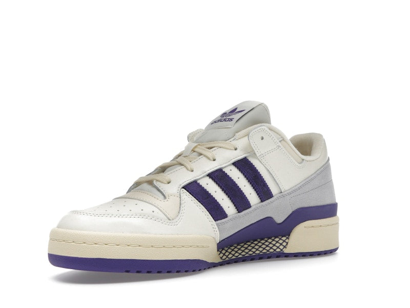 adidas Forum Low CL Cream White Collegiate Purple Warm Vanilla