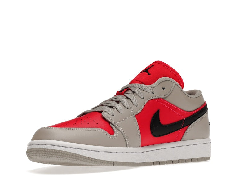 Jordan 1 Retro Low Light Iron Ore Siren Red (Women's)