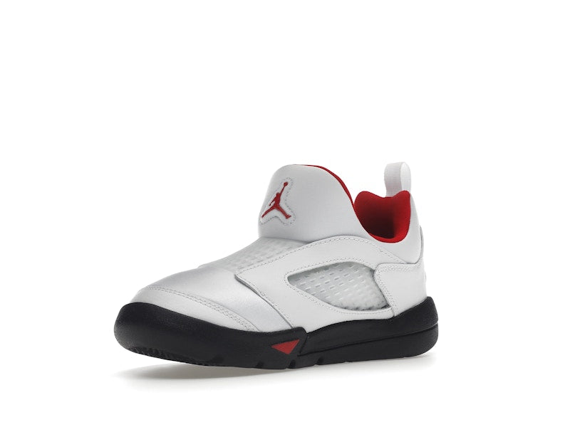 Jordan 5 Retro Little Flex White Black University Red (PS)