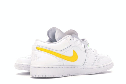 Jordan 1 Low White Neon (GS)