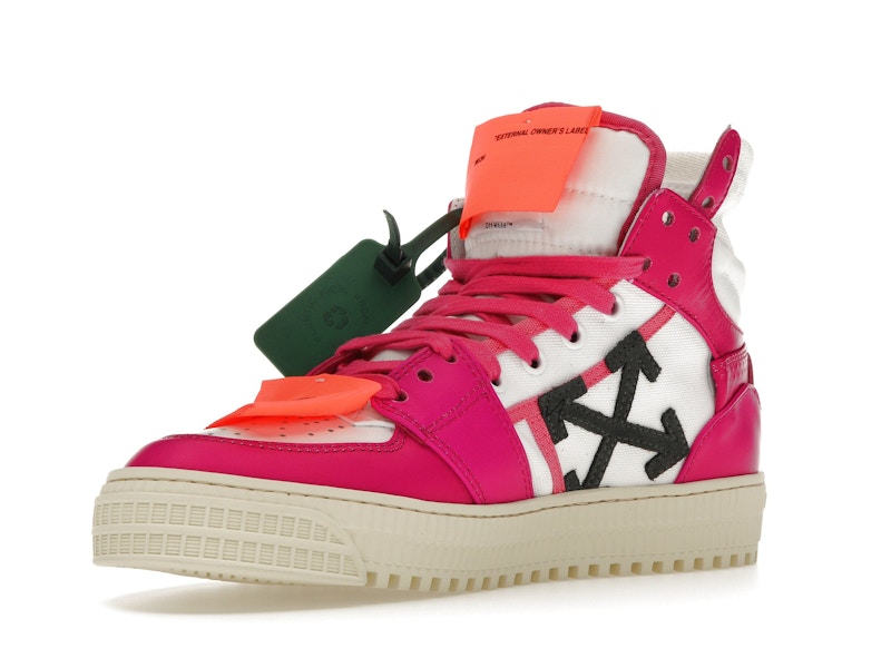 OFF-WHITE Off Court 3.0 Leather White Fuchsia (Women's)