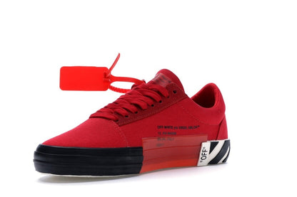 OFF-WHITE Vulc Low Red
